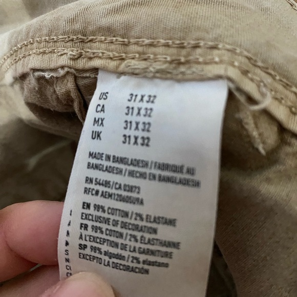 AE Men’s slim fit dress pants size 31/32 - Picture 6 of 6